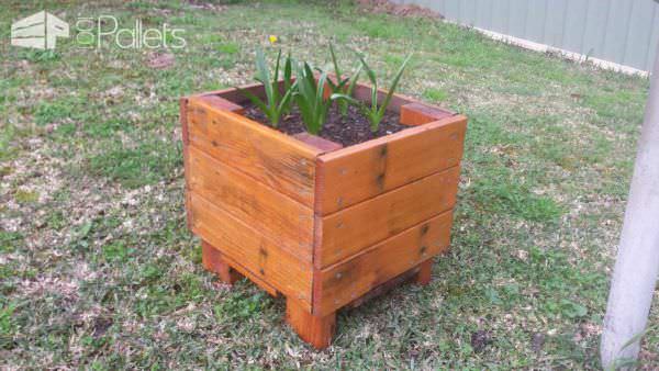 Pallet Planter Box Pallet Planters & Compost Bins 