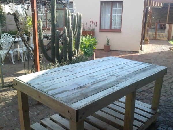 Sturdy Pallet Work Bench Pallet Desks & Pallet Tables Sturdy Pallet Work Bench Pallet Desks & Pallet Tables