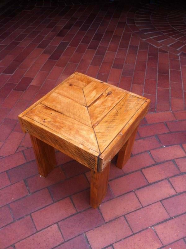My 1st Attempt With Wooden Pallets: A Side Table Pallet Coffee Tables 