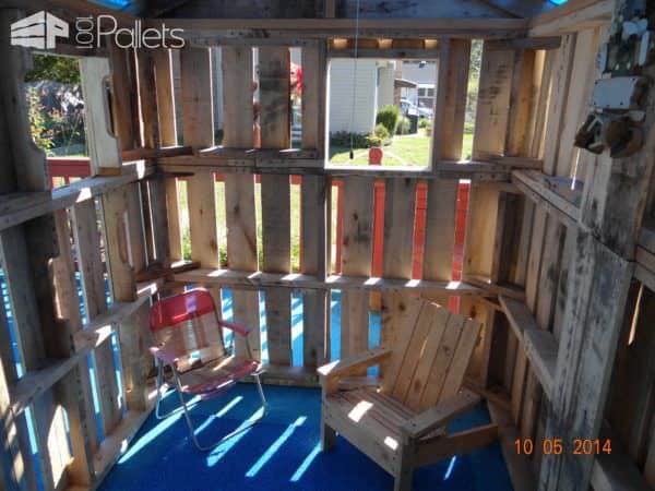 Daughters Pallet Playhouse Pallet Sheds, Cabins, Huts & Playhouses Daughters Pallet Playhouse Pallet Sheds, Cabins, Huts & Playhouses