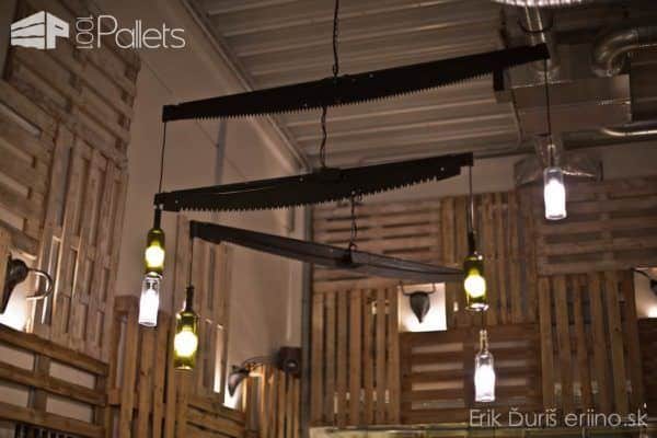 Paleta Cafe & Wine Bar In Slovakia Pallet Store, Bar & Restaurant Decorations Paleta Cafe & Wine Bar In Slovakia Pallet Store, Bar & Restaurant Decorations