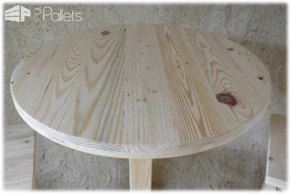 Table Haute Et Ses 2 Tabourets Pallet Bars Table Haute Et Ses 2 Tabourets Pallet Bars