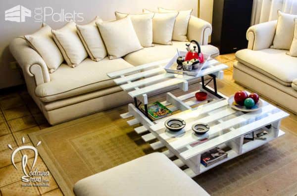 Pallet Center Lifting Table Pallet Coffee Tables Pallet Center Lifting Table Pallet Coffee Tables
