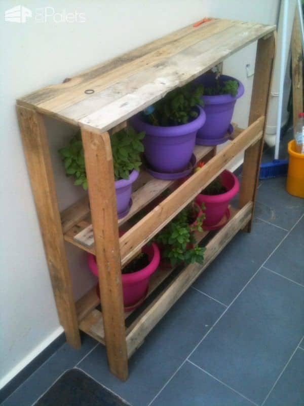 Pallet Rack For Plants Pallet Planters & Compost Bins Pallet Rack For Plants Pallet Planters & Compost Bins