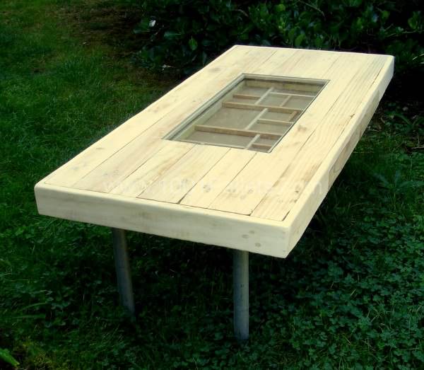 Table Basse Avec Tiroir à Bricoles / Coffee Table With Drawer Racks Pallet Coffee Tables Table Basse Avec Tiroir à Bricoles / Coffee Table With Drawer Racks Pallet Coffee Tables
