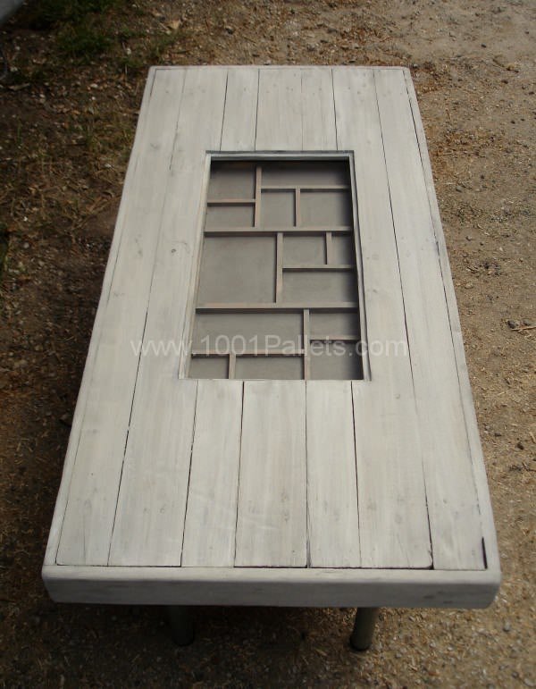 Table Basse Avec Tiroir à Bricoles / Coffee Table With Drawer Racks Pallet Coffee Tables Table Basse Avec Tiroir à Bricoles / Coffee Table With Drawer Racks Pallet Coffee Tables