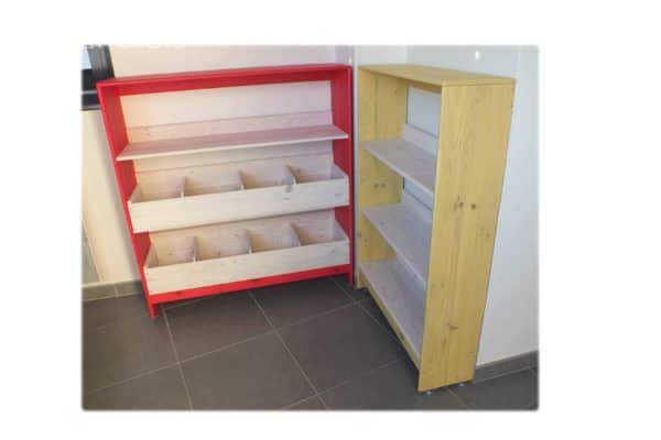 Bibliothèques En Bois De Palette / Pallet Bookshelves Pallet Shelves & Pallet Coat Hangers Bibliothèques En Bois De Palette / Pallet Bookshelves Pallet Shelves & Pallet Coat Hangers