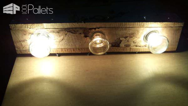 Ceiling Pallet Lamp Pallet Lamps & Lights Ceiling Pallet Lamp Pallet Lamps & Lights