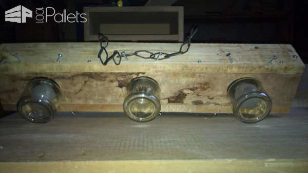 Ceiling Pallet Lamp Pallet Lamps & Lights Ceiling Pallet Lamp Pallet Lamps & Lights