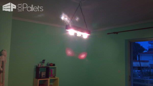 Ceiling Pallet Lamp Pallet Lamps & Lights Ceiling Pallet Lamp Pallet Lamps & Lights