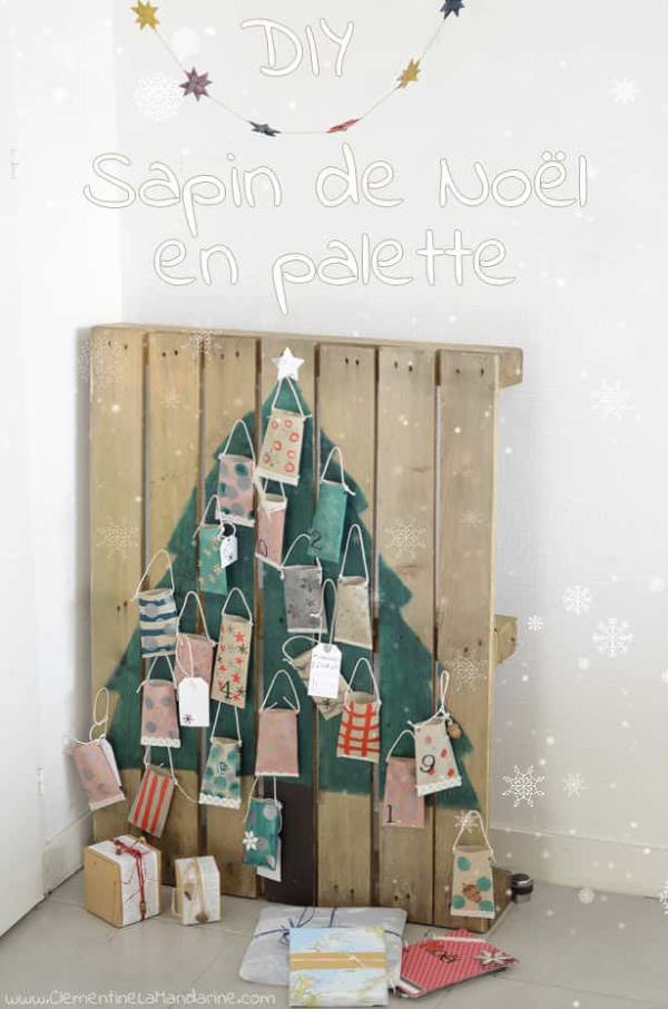 Christmas Tree With One Pallet Pallet Home Accessories Christmas Tree With One Pallet Pallet Home Accessories