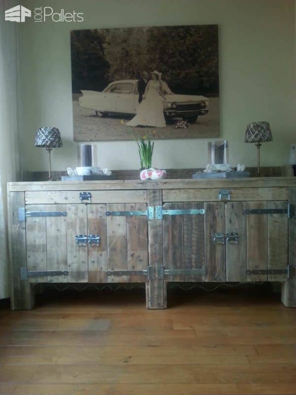 Pallet Dresser Pallet Cabinets & Wardrobes 