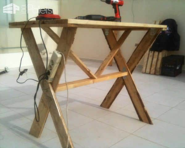 Pallet Workbench Pallet Desks & Pallet Tables Pallet Workbench Pallet Desks & Pallet Tables