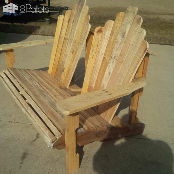 Adirondack Bench Pallet Benches, Pallet Chairs & Stools Adirondack Bench Pallet Benches, Pallet Chairs & Stools