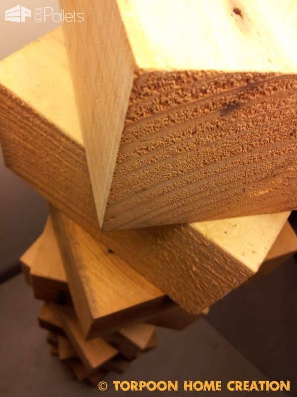 Lampe En Cubes De Palettes / Pallet Blocks Lamp Pallet Lamps & Lights Lampe En Cubes De Palettes / Pallet Blocks Lamp Pallet Lamps & Lights