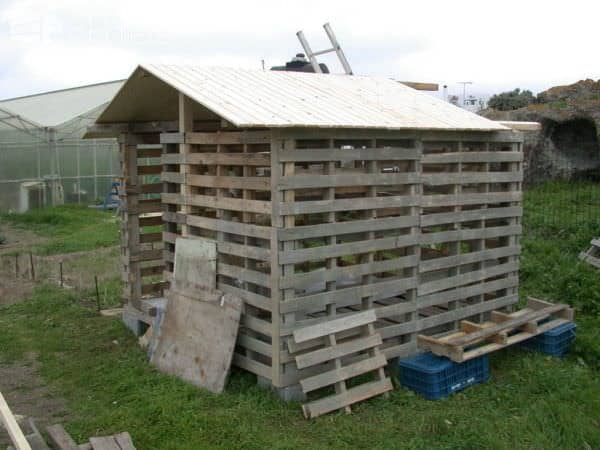 Le Poulailler Parfait / The Perfect Chicken Coop Animal Pallet Houses & Pallet Supplies Le Poulailler Parfait / The Perfect Chicken Coop Animal Pallet Houses & Pallet Supplies