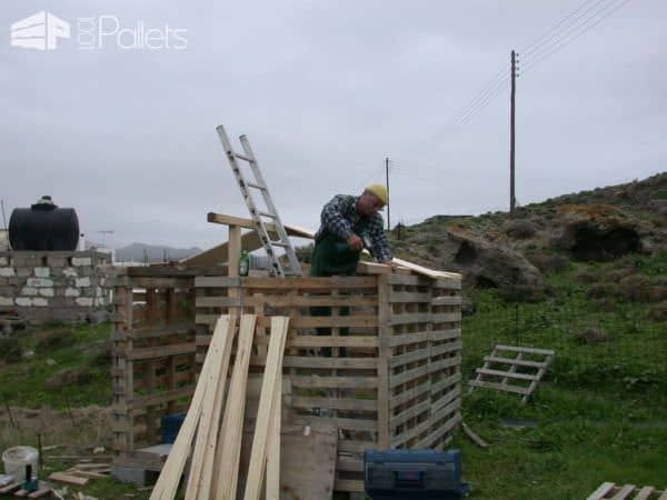 Le Poulailler Parfait / The Perfect Chicken Coop Animal Pallet Houses & Pallet Supplies Le Poulailler Parfait / The Perfect Chicken Coop Animal Pallet Houses & Pallet Supplies