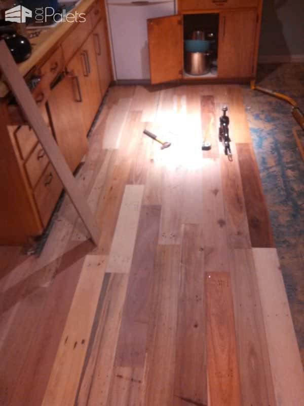 Repurposed Pallet Wood Floor Pallet Floors & Decks Repurposed Pallet Wood Floor Pallet Floors & Decks