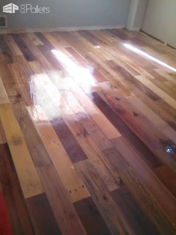Repurposed Pallet Wood Floor Pallet Floors & Decks Repurposed Pallet Wood Floor Pallet Floors & Decks