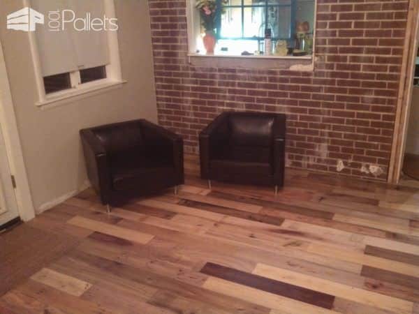 Repurposed Pallet Wood Floor Pallet Floors & Decks Repurposed Pallet Wood Floor Pallet Floors & Decks