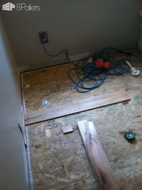 Repurposed Pallet Wood Floor Pallet Floors & Decks Repurposed Pallet Wood Floor Pallet Floors & Decks