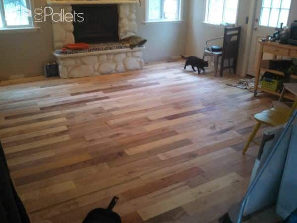 Repurposed Pallet Wood Floor Pallet Floors & Decks Repurposed Pallet Wood Floor Pallet Floors & Decks