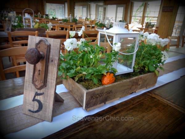 Wedding Centerpieces Made from Pallet Wood Pallet Boxes & Chests Wedding Centerpieces Made from Pallet Wood Pallet Boxes & Chests