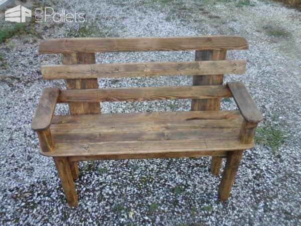 Banc En Palettes / Pallet Bench Pallet Benches, Pallet Chairs & Stools 
