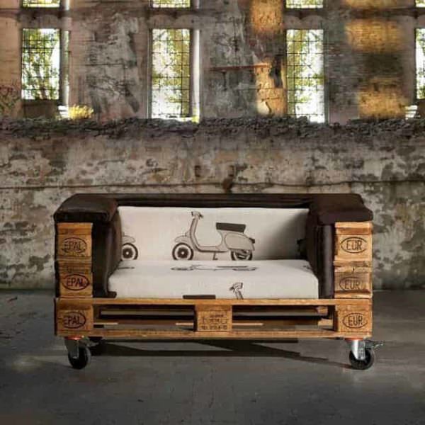 Stylish Pallet Sofa Pallet Sofas & Couches Stylish Pallet Sofa Pallet Sofas & Couches