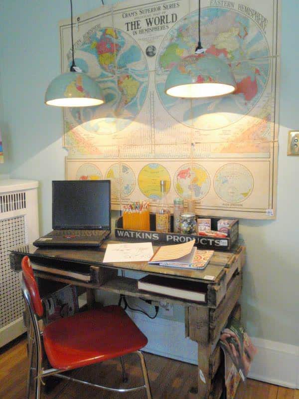 25+ Genius Ways of Reusing Pallet Into Design & Practical Desks Pallet Desks & Pallet Tables 25+ Genius Ways of Reusing Pallet Into Design & Practical Desks Pallet Desks & Pallet Tables
