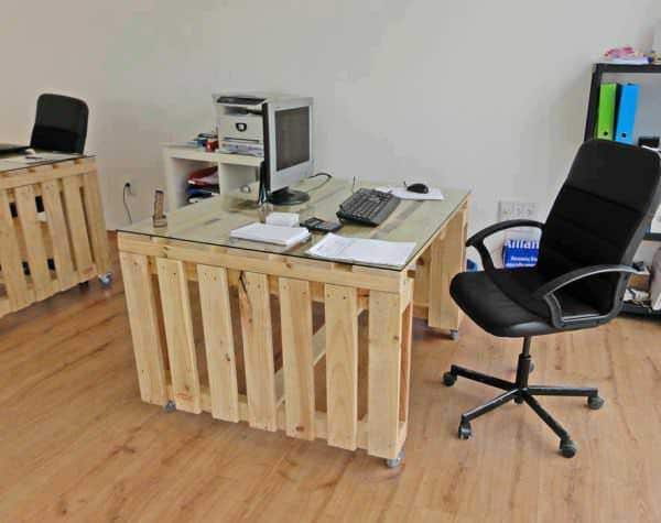 25+ Genius Ways of Reusing Pallet Into Design & Practical Desks Pallet Desks & Pallet Tables 25+ Genius Ways of Reusing Pallet Into Design & Practical Desks Pallet Desks & Pallet Tables