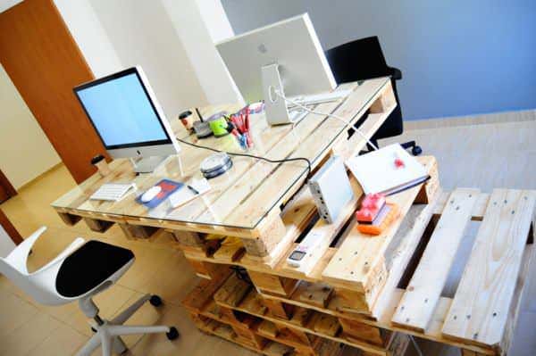 25+ Genius Ways of Reusing Pallet Into Design & Practical Desks Pallet Desks & Pallet Tables 25+ Genius Ways of Reusing Pallet Into Design & Practical Desks Pallet Desks & Pallet Tables