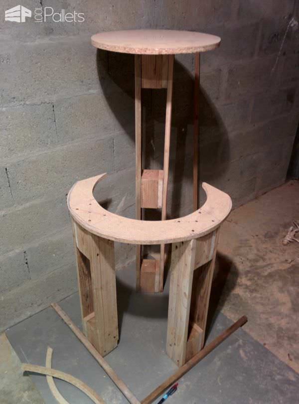 Pallet Cat Scratching Tree / Arbre à Chat Animal Pallet Houses & Pallet Supplies Pallet Cat Scratching Tree / Arbre à Chat Animal Pallet Houses & Pallet Supplies