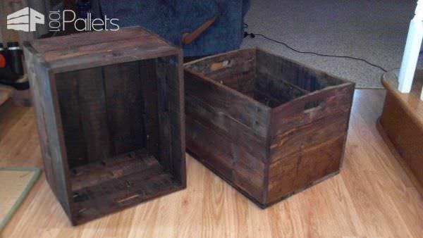 New Old Crates From Pallet Wood Pallet Boxes & Chests New Old Crates From Pallet Wood Pallet Boxes & Chests