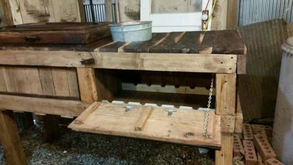 Pallet Cooler Stand Pallet Bars 