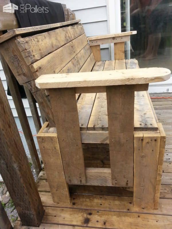 Rustic Pallet Bench Pallet Benches, Pallet Chairs & Stools Rustic Pallet Bench Pallet Benches, Pallet Chairs & Stools