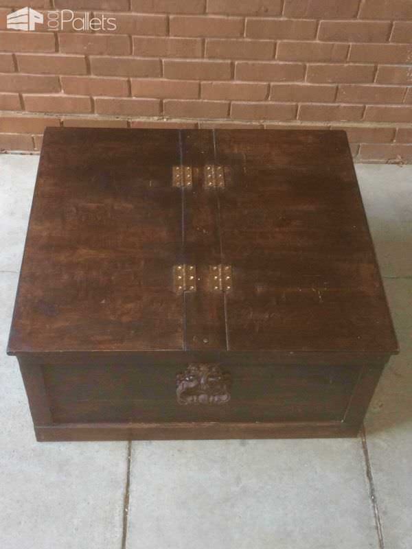 Sheesham Style Storage Chest / Coffee Table Pallet Boxes & Chests Pallet Coffee Tables Sheesham Style Storage Chest / Coffee Table Pallet Boxes & Chests Pallet Coffee Tables