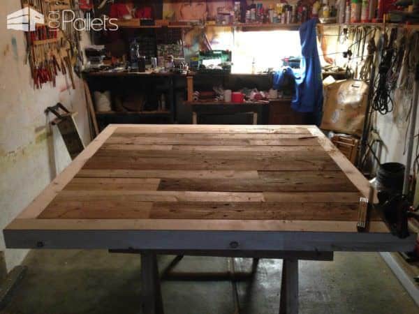 Table En Lattes De Palettes / Upcycled Pallet Planks Table Pallet Desks & Pallet Tables Table En Lattes De Palettes / Upcycled Pallet Planks Table Pallet Desks & Pallet Tables