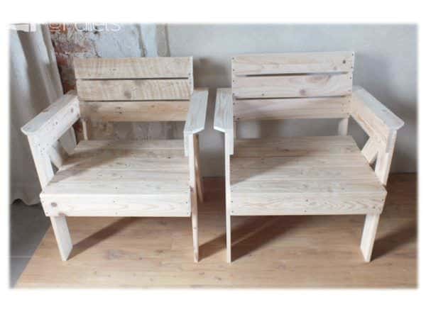 Fauteuils En Bois De Palette / Pallet Armchair Pallet Benches, Pallet Chairs & Stools Fauteuils En Bois De Palette / Pallet Armchair Pallet Benches, Pallet Chairs & Stools