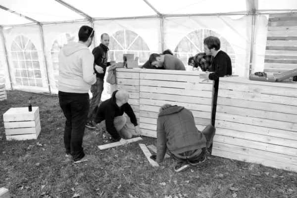 Building and Assembly of a Modular Pallet Bar Lounges & Garden Sets Pallet Bars Building and Assembly of a Modular Pallet Bar Lounges & Garden Sets Pallet Bars
