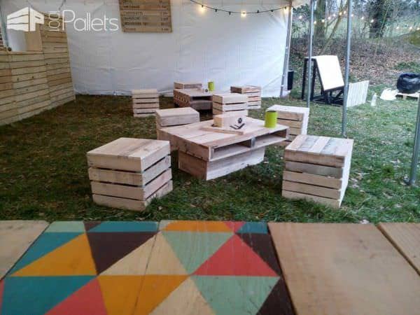 Building and Assembly of a Modular Pallet Bar Lounges & Garden Sets Pallet Bars Building and Assembly of a Modular Pallet Bar Lounges & Garden Sets Pallet Bars