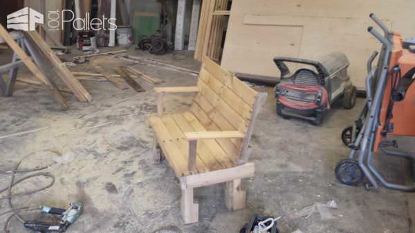 Pallet Bench Pallet Benches, Pallet Chairs & Stools 