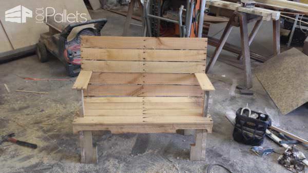 Pallet Bench Pallet Benches, Pallet Chairs & Stools 