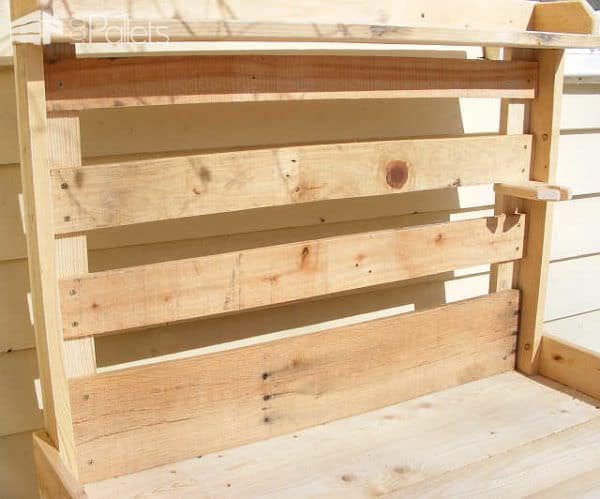 Pallet Wood Potting Bench Pallet Desks & Pallet Tables Pallet Wood Potting Bench Pallet Desks & Pallet Tables