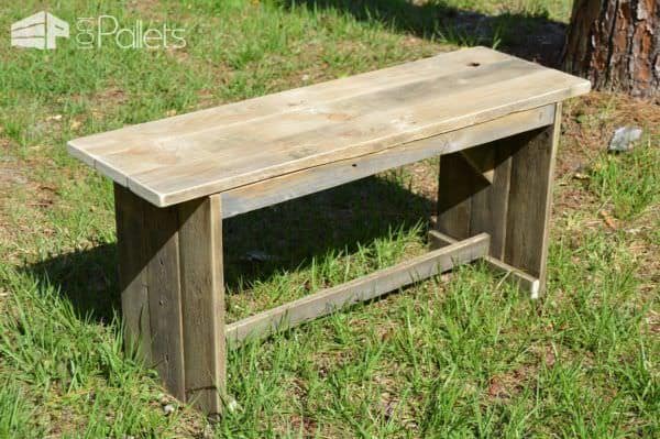 Rustic Benches From Reclaimed Pallets Pallet Benches, Pallet Chairs & Stools Rustic Benches From Reclaimed Pallets Pallet Benches, Pallet Chairs & Stools