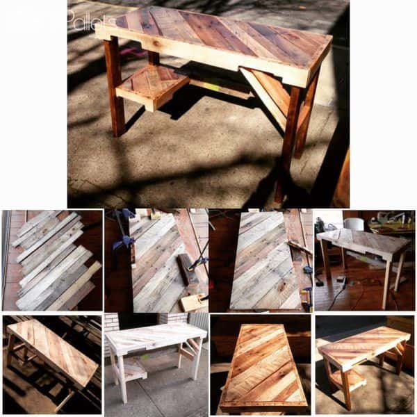 Scrap Pallet Desk Pallet Desks & Pallet Tables Scrap Pallet Desk Pallet Desks & Pallet Tables