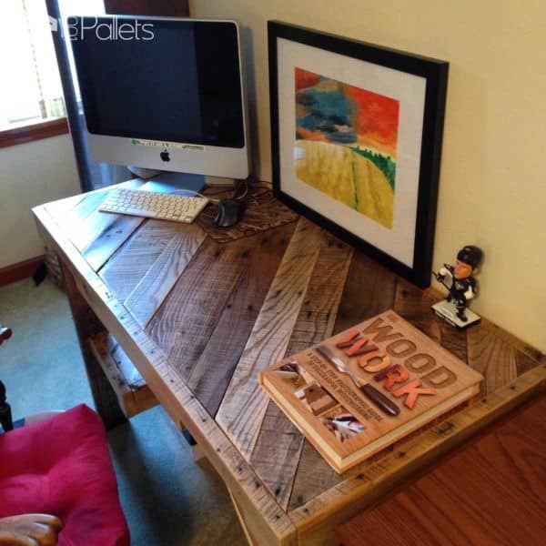Scrap Pallet Desk Pallet Desks & Pallet Tables Scrap Pallet Desk Pallet Desks & Pallet Tables