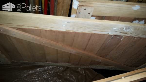 Shed Dutch-doors From Recycled Pallets & 1920’s Redwood Pallet Walls & Pallet Doors Shed Dutch-doors From Recycled Pallets & 1920’s Redwood Pallet Walls & Pallet Doors