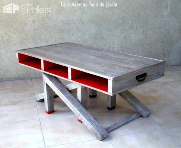 Modular Pallet Coffee Table Pallet Desks & Pallet Tables Modular Pallet Coffee Table Pallet Desks & Pallet Tables