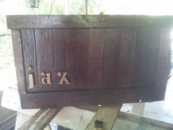 Toy Chest From Repurposed Pallets Pallet Boxes & Chests Toy Chest From Repurposed Pallets Pallet Boxes & Chests